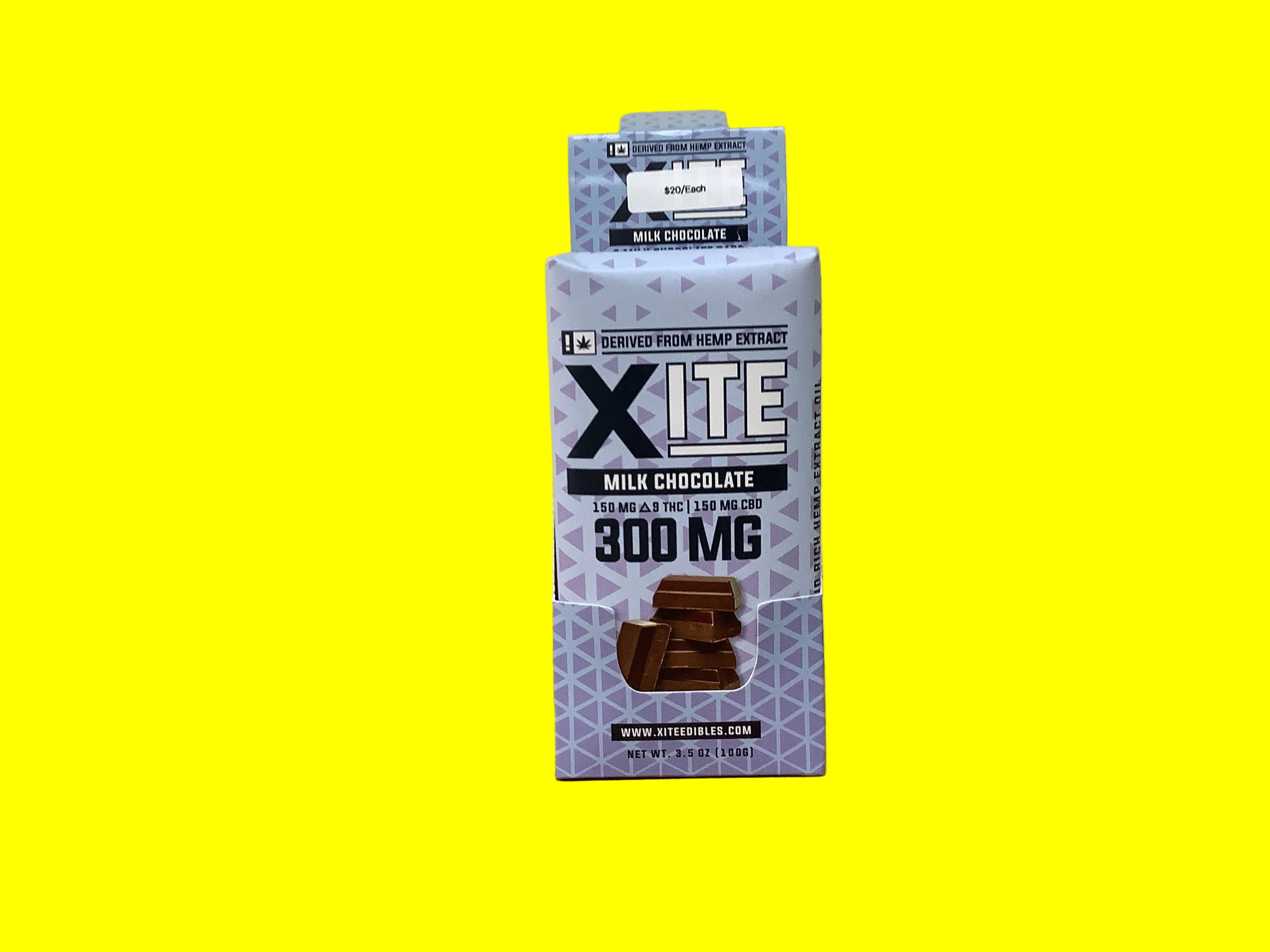 Xite Delta 9 Milk Chocolate Bars 300 MG